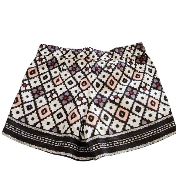 LOFT diamond linen blend shorts size‎ 0 - Picture 1 of 6